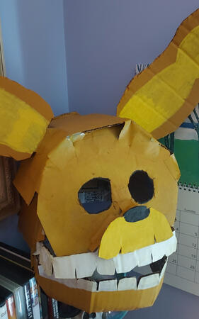 springbonnie head i made!